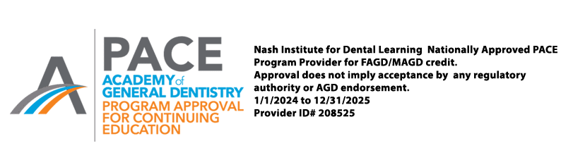 Academy of General Dentistry | PACE Program Approval for Continuing Education SEAL